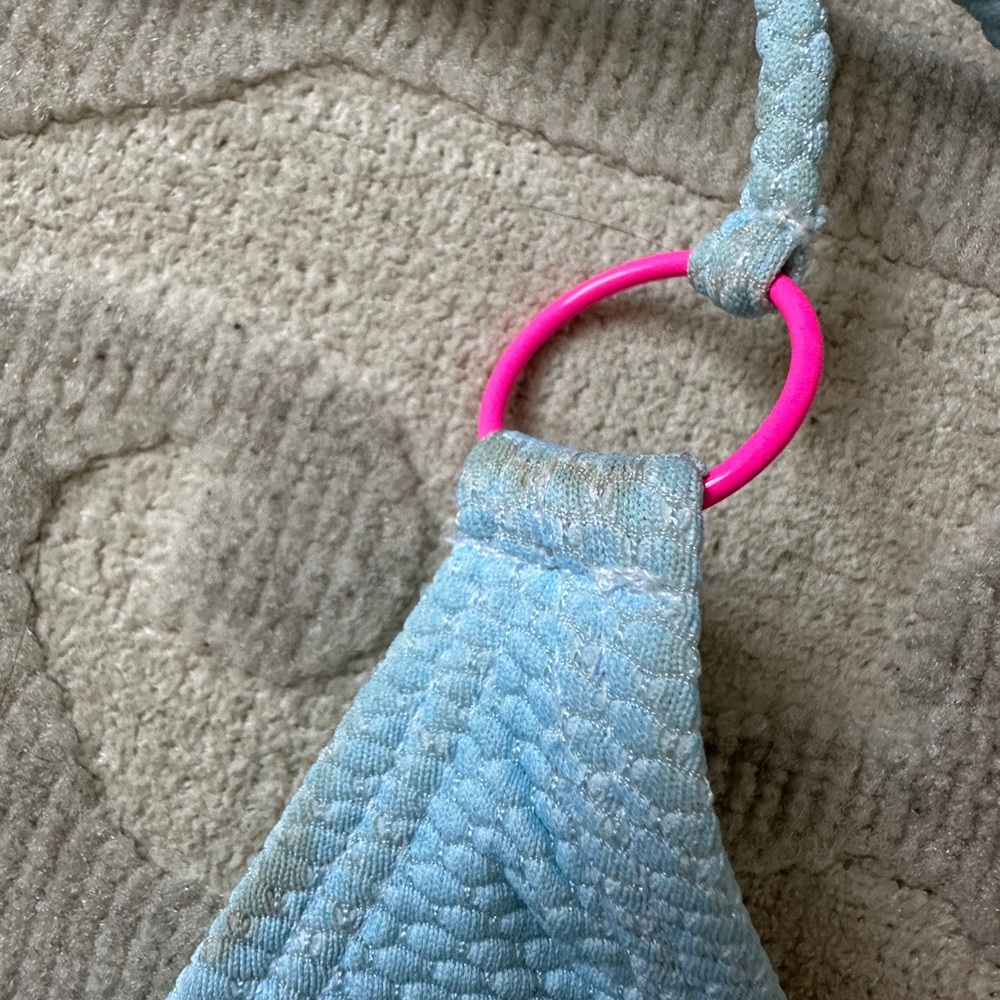 Boutine LA Pink and Light Blue Ombre- Bikini Set -medium top/small - Picture 4 of 14